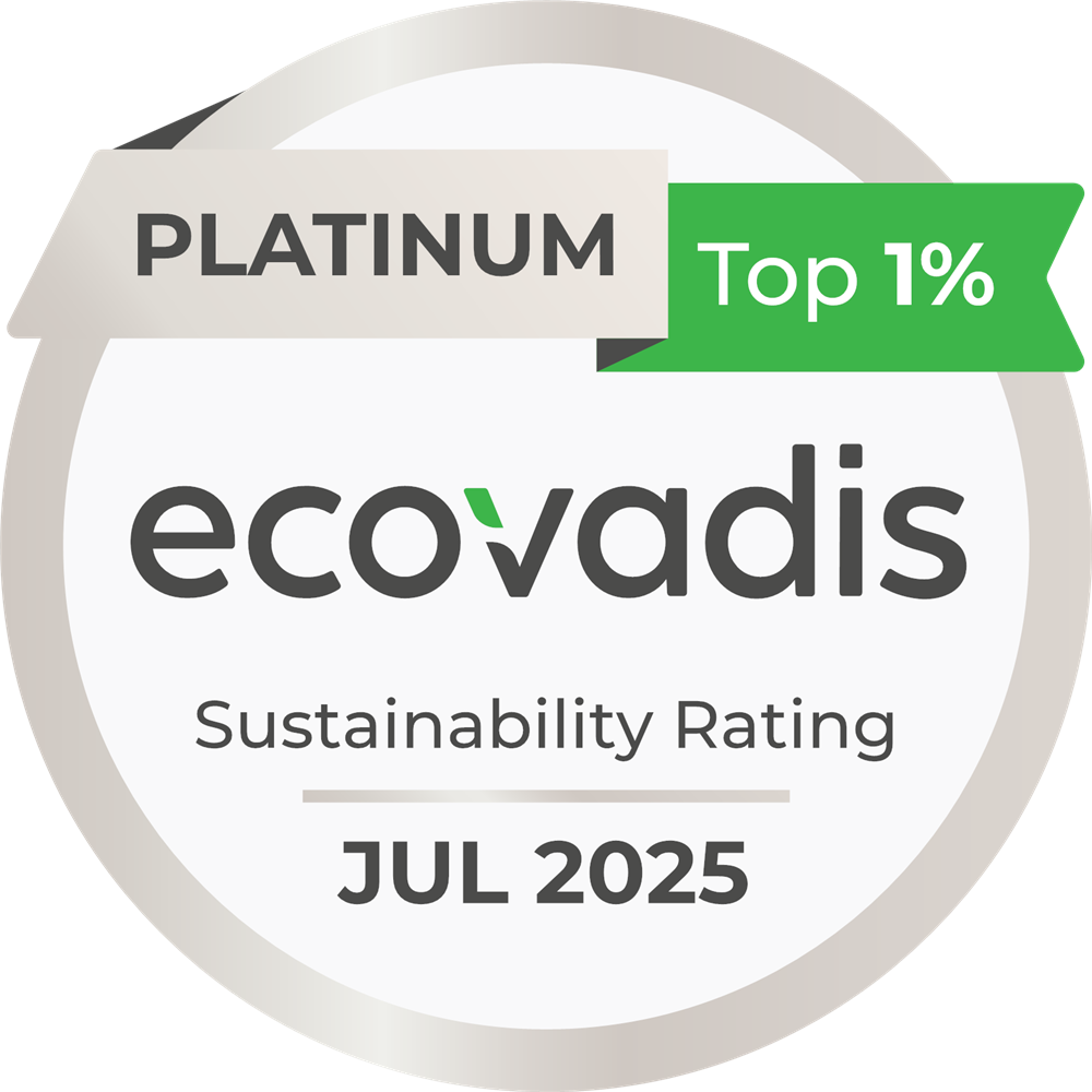 EcoVadis Platimum