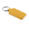 Picture of Rectangular Key Fob, in Belluno, a vegan coloured leatherette with a subtle grain.