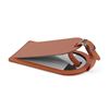 Picture of Large Luggage Tag with a Flap, in Belluno, a vegan coloured leatherette with a subtle grain.