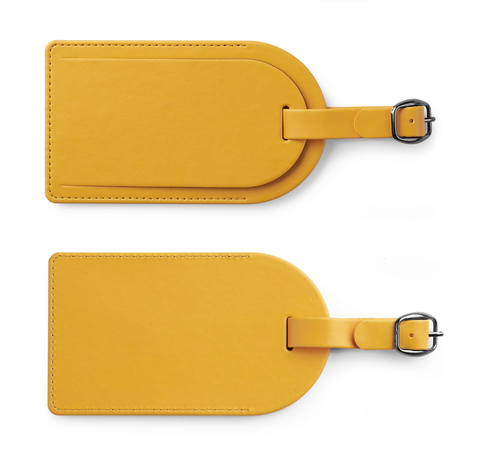Large Luggage Tag with Security Flap in 