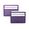 Picture of Deluxe Slimline Credit Card Case , choose from of 19 contemporary colours, in vegan matt velvet Torino. 