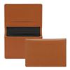 Picture of Business Card Dispenser in Belluno, a vegan coloured leatherette with a subtle grain.