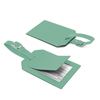 Picture of Rectangle Luggage Tag with Security Flap in Soft Touch Vegan Torino PU.