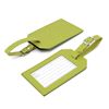 Picture of Rectangle Luggage Tag in Belluno, a vegan coloured leatherette with a subtle grain.