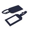 Picture of Rectangle Luggage Tag in Soft Touch Vegan Torino PU. 