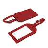 Picture of Rectangle Luggage Tag in Soft Touch Vegan Torino PU. 