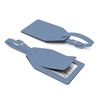 Picture of Angled Luggage Tag with security flap in Soft Touch Vegan Torino PU. 