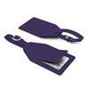 Picture of Angled Luggage Tag with security flap in Soft Touch Vegan Torino PU.