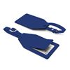 Picture of Angled Luggage Tag with security flap in Soft Touch Vegan Torino PU. 