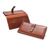 Picture of Accent Sandringham Nappa Leather Colours, Deluxe Travel Wallet with Strap