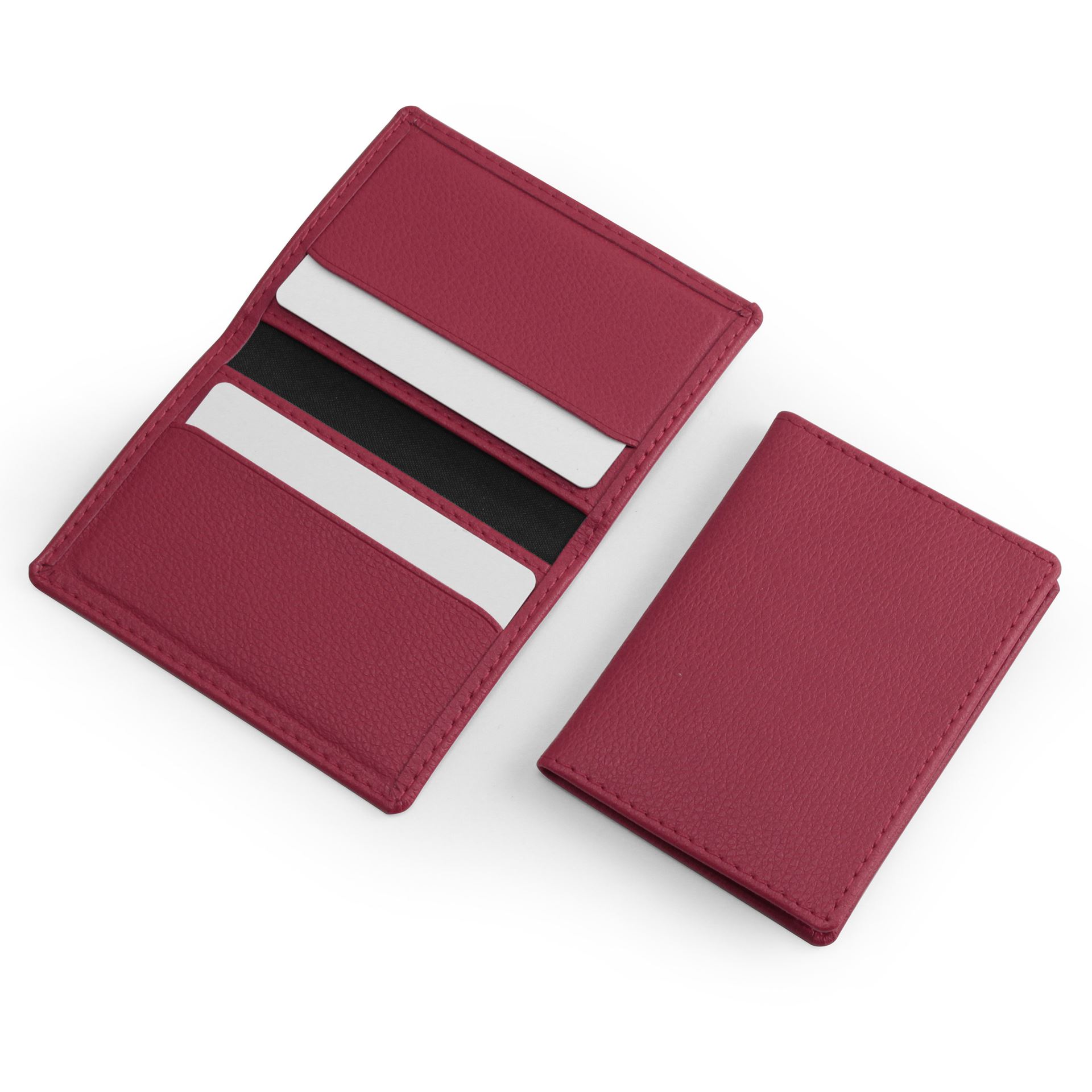Credit Card Case in a choice of 5 Colours in recycled Como, a quality vegan PU.