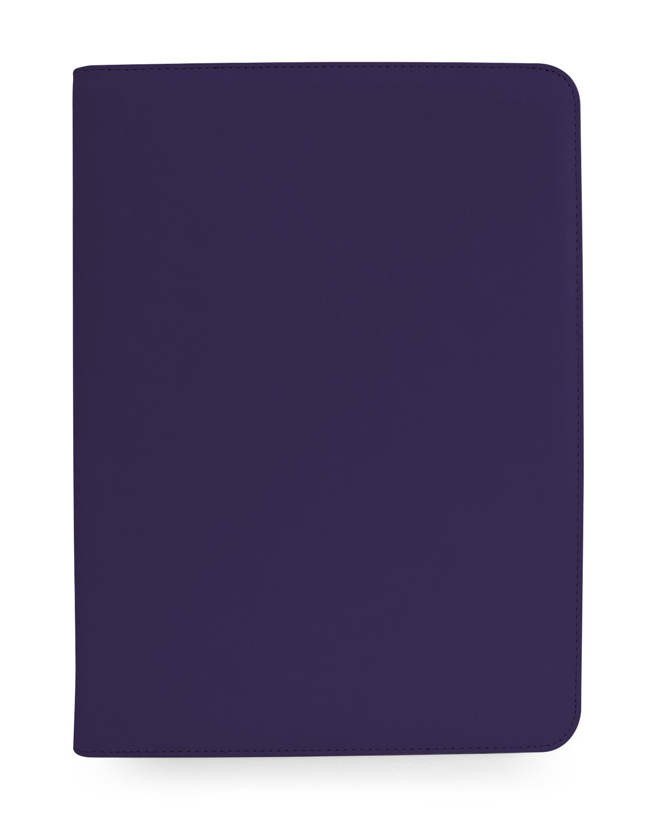 A4 Zipped Conference Folder in Soft Touch Vegan Torino PU. 