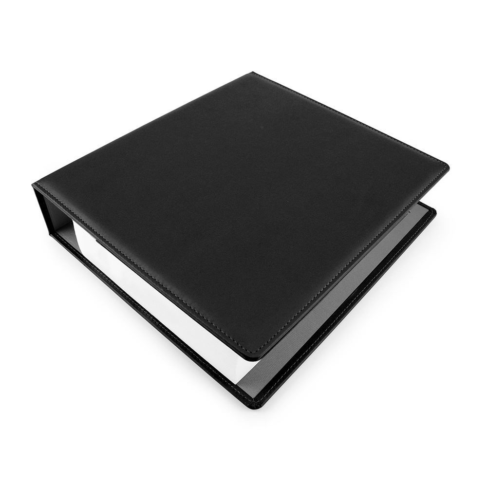 A4 Extra Wide Ring Binder in Soft Touch Vegan Torino PU. Juniper