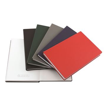 Picture of RecycoPlus Recycled & Recyclable A5 Casebound Notebook in 5 Colours