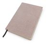 Picture of A5 Casebound Notebook in textured Saffiano in 4 metallic colours. 