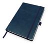 Picture of Kensington Distressed Leather A5 Casebound Notebook with Elastic Strap & Pen Loop