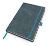 Picture of Kensington Distressed Leather A5 Casebound Notebook with Elastic Strap & Pen Loop