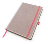 Picture of Deluxe A5 Casebound Notebook in textured Saffiano in 4 metallic colours. 