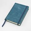 Picture of Kensington Distressed Leather Pocket Casebound Notebook with Elastic Strap