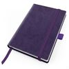 Picture of Torino Vegan Soft Touch Pocket Casebound Notebook with Elastic Strap & Pen Loop
