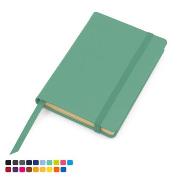 Picture of Torino Vegan Soft Touch Pocket Casebound Notebook with Elastic Strap