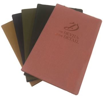 Picture of Brillianta Linen A5 Casebound Notebook in a Spectrum of colours