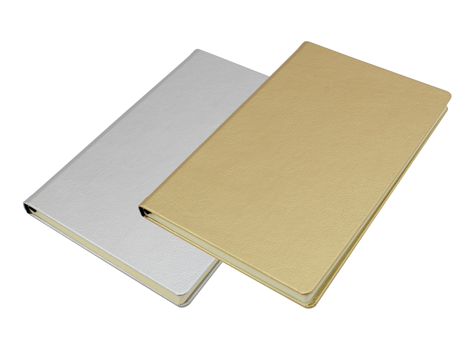 Metallic Leather Look A5 Casebound Notebook