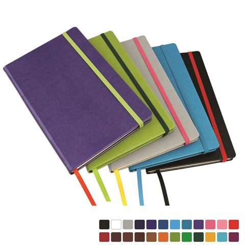 Picture of Mix & Match A5 Casebound Notebook Thousands of colour Combinations.