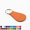 Picture of Economy Tear Drop Key Fob, in Belluno, a vegan coloured leatherette with a subtle grain.