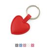 Picture of Heart Shaped key Fob in recycled Como, a quality vegan PU.