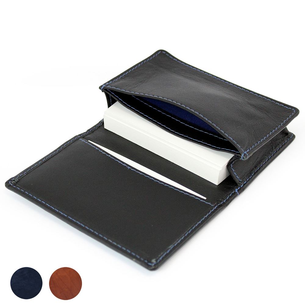 Accent Sandringham Nappa Leather Business Card Case
