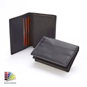 Picture of Sandringham Nappa Leather Business Card Holder made to order in any Pantone Colour