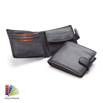 Picture of Sandringham Nappa Leather Deluxe Billfold Wallet made to order in any Pantone Colour