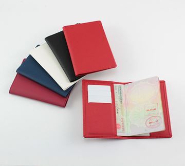 Picture of Passport Wallet in recycled Como, a quality vegan rPET