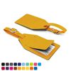 Picture of Angled Luggage Tag with security flap in Soft Touch Vegan Torino PU. 