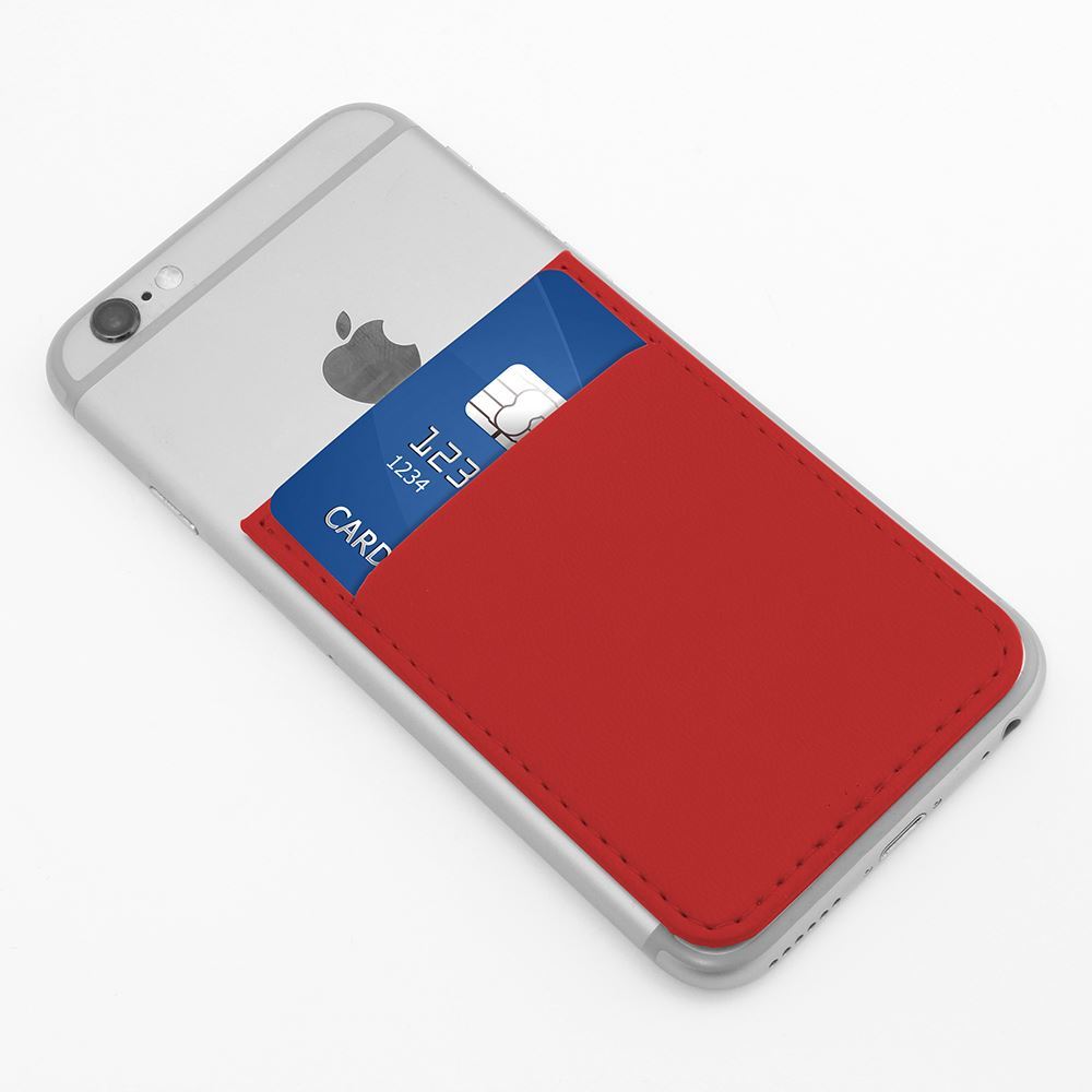 Card Case for a Smart Phone , choose from of 19 contemporary colours, in vegan matt velvet Torino.