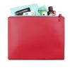 Picture of Colours Large Zipped Pouch in recycled Como, a quality vegan PU.