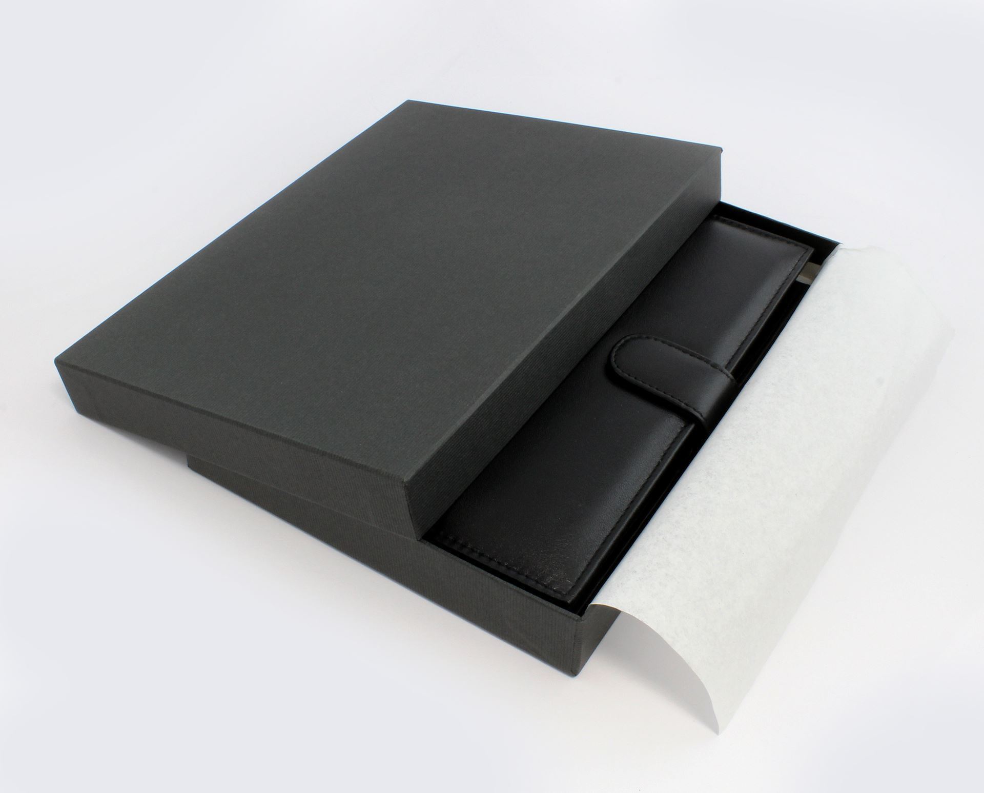 Sandringham Nappa Leather Notebook Jacket Juniper