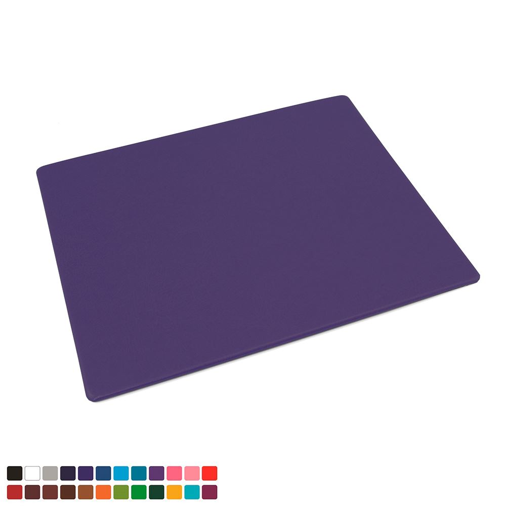  Desk Pad or Place Mat in Belluno, a vegan coloured leatherette with a subtle grain.