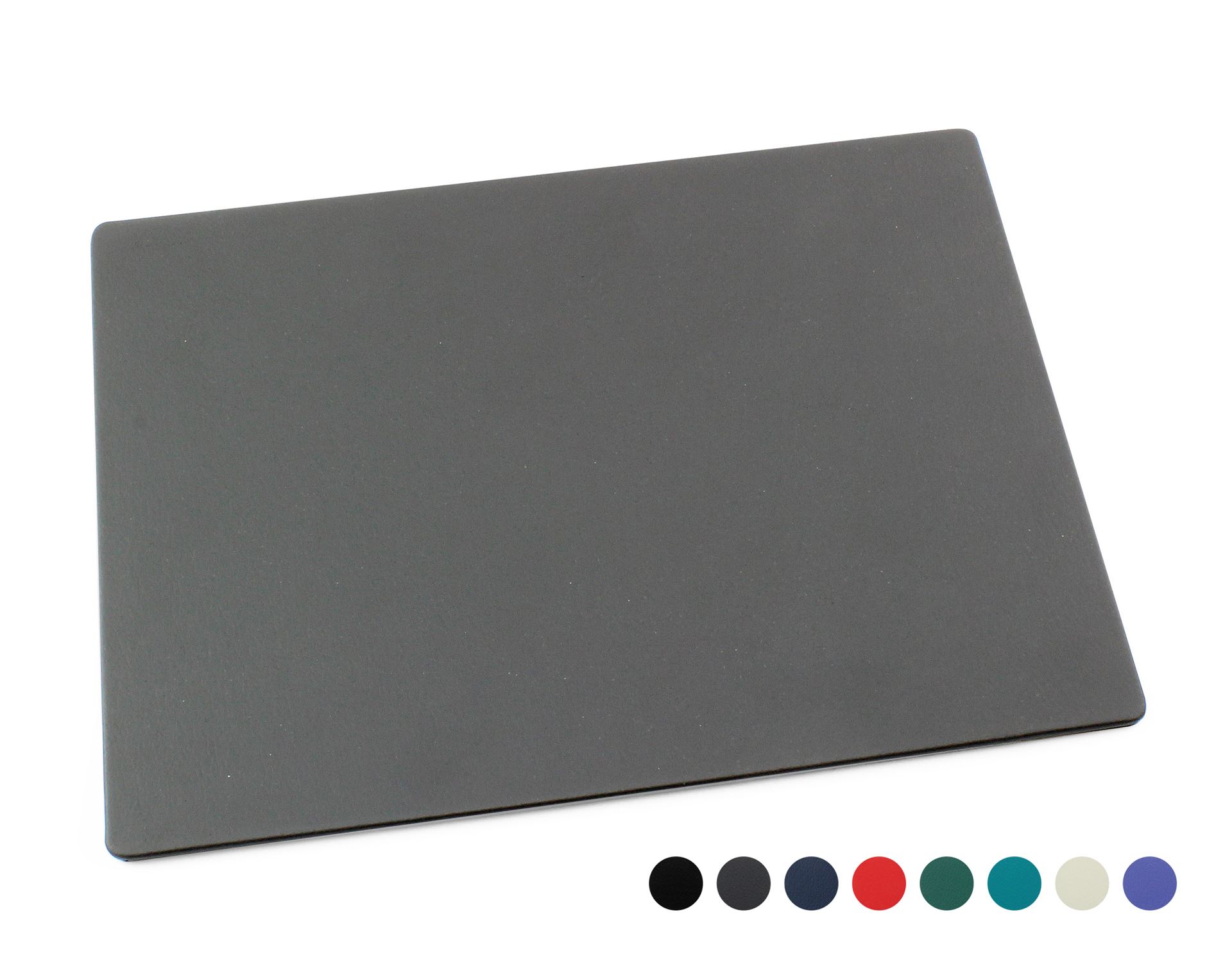 Recycled ELeather Desk Pad, made in the UK in a choice of 8 colours.