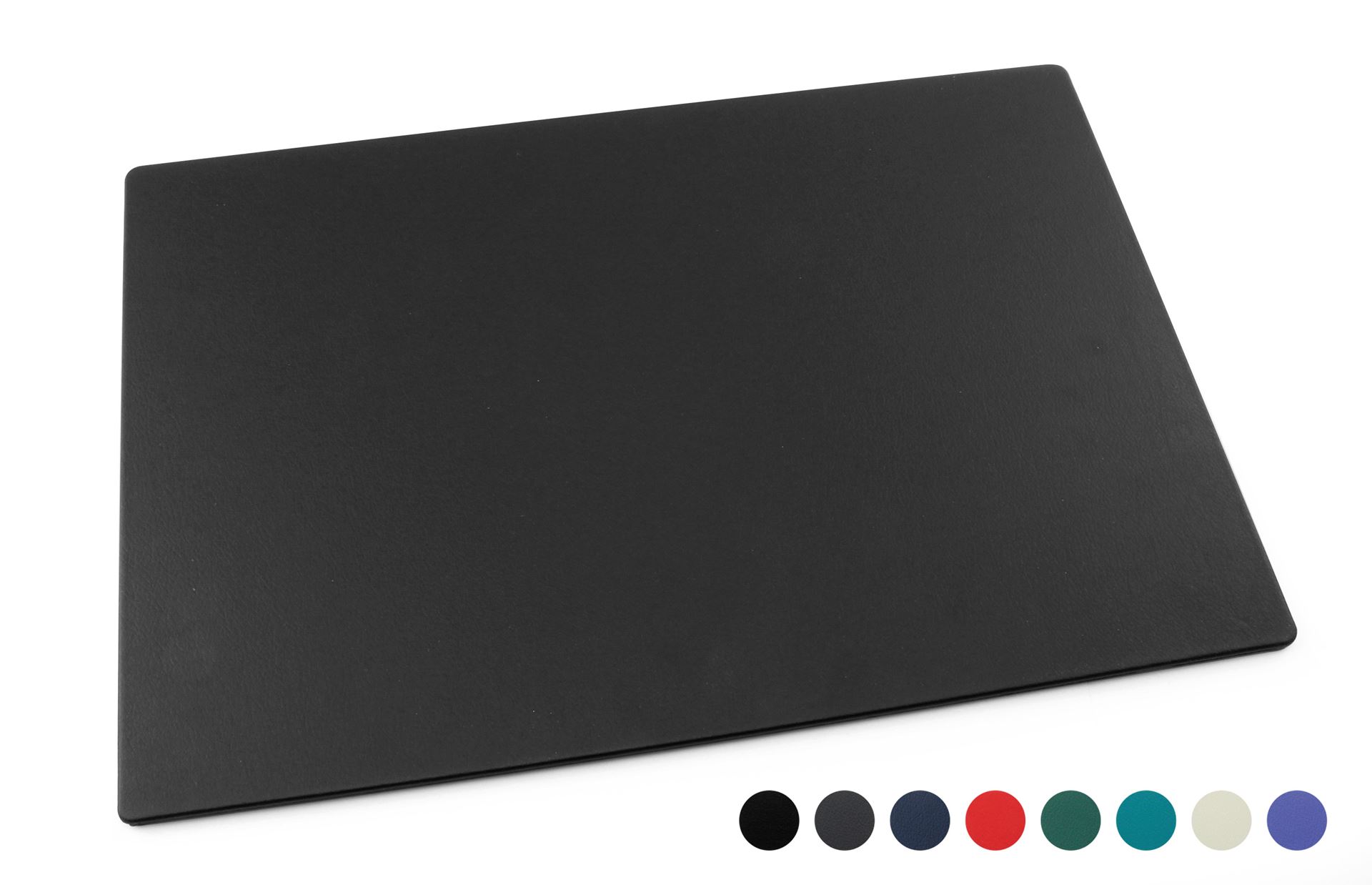 Recycled ELeather Large Desk or Table Mat, made in the UK in a choice of 8 colours.
