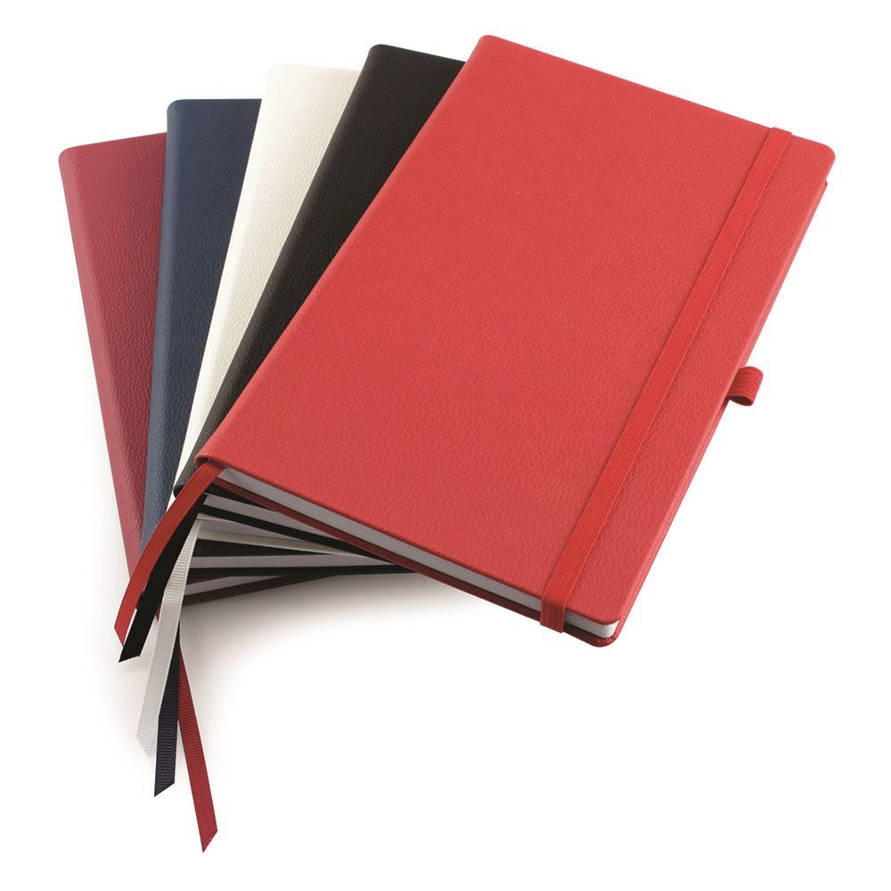 Deluxe Silk Stone Paper & Recycled Como A5 Casebound Notebook