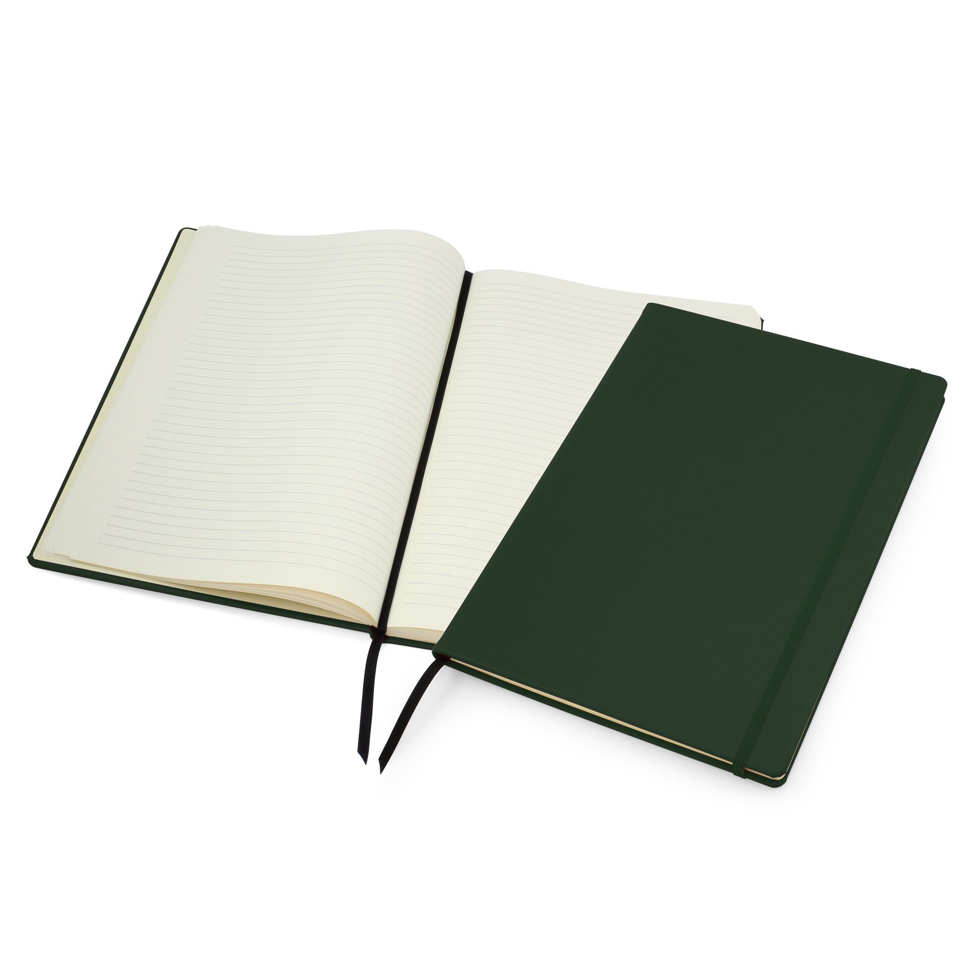 Mix & Match A4 Belluno Casebound Notebook in thousands of colour combinations.