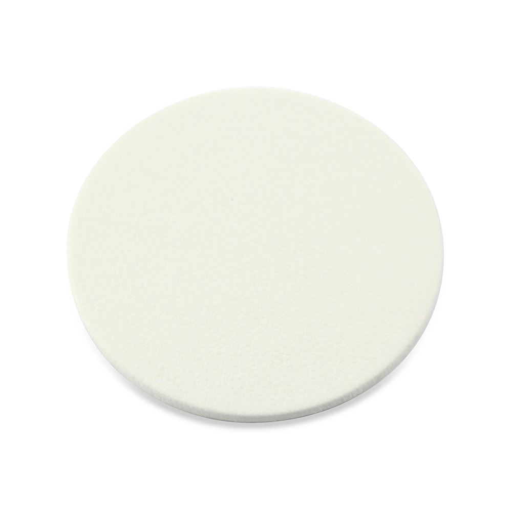  Round Coaster in recycled Como, a quality vegan PU.