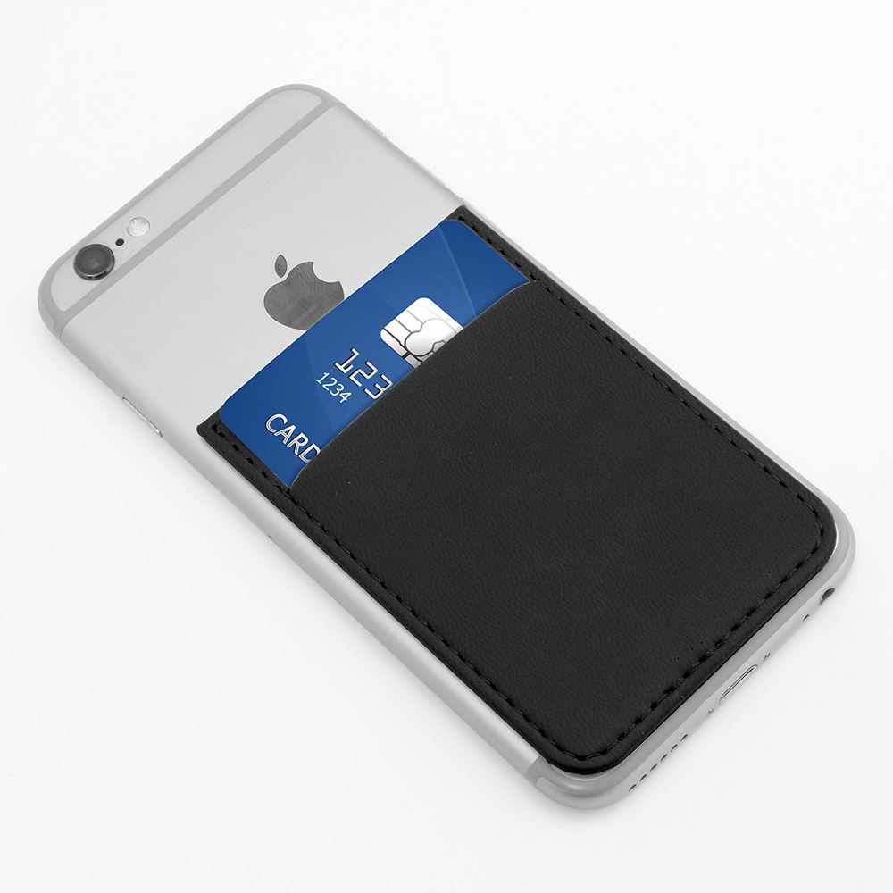 Card Case for a Smart Phone , choose from of 19 contemporary colours, in vegan matt velvet Torino. 