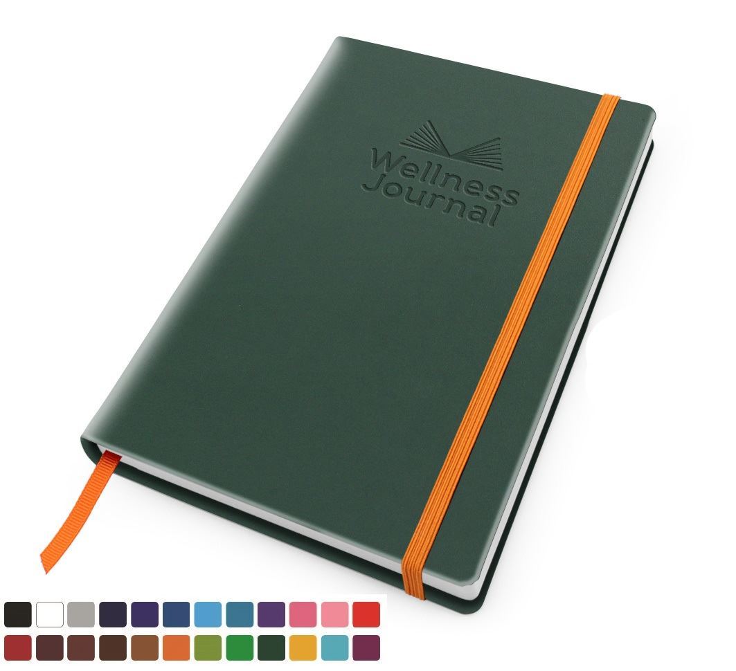 Belluno PU A5 Wellness Journal