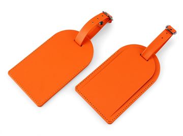 Picture of Porto Eco Luggage Tag in 10 colours.