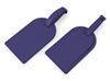 Picture of Porto Eco Luggage Tag in 10 colours.
