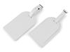 Picture of Porto Eco Luggage Tag in 10 colours.