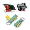 Picture of Porto Recycled Stitched Mobile Phone Stand Key Fob